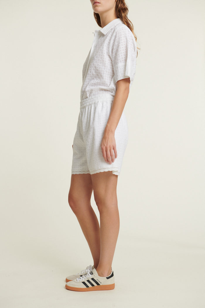 Basic Apparel Adie Shorts Shorts 423 Bright White